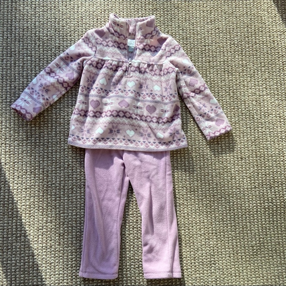 NWOT Children’s Place 3T fleece pullover/pants